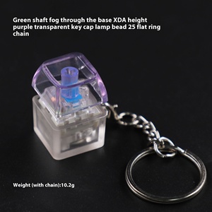 لعبة فيدجيت إلكترونية مضيئة من الأكريليك لتخفيف التوتر، مفتاح لوحة مفاتيح بلاستيكي للضغط والاختبار - Product Image 3