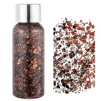 Paillettes en gel scintillantes pour le corps et le visage avec logo personnalisé Maquillage Art Flash au laser pour la décoration des yeux et des lèvres lors des fêtes, des festivals Crème clignotante