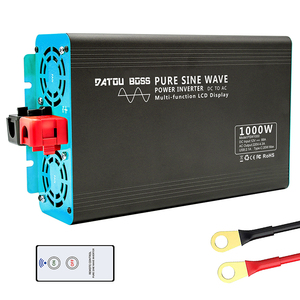 Venta caliente 1000W 1500W 2000W 3000W 4000W DC 12V 24V Ac 220V Convertidor Ac Outlet Inversor de corriente de onda sinusoidal pura - Product Image 4