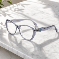 Personnalisation de lunettes de vue en acétate de luxe, lunettes de prescription fabriquées à la main, montures et verres optiques pour un usage quotidien, OEM/ODM