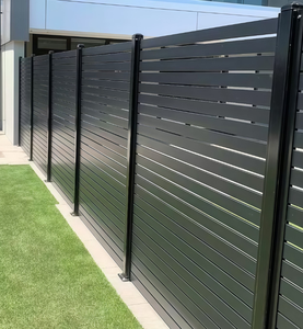 Panneaux de clôture horizontaux en alliage d'aluminium pour jardin, <span class=keywords><strong>balcon</strong></span> extérieur, cour, <span class=keywords><strong>palissade</strong></span> de jardinage pour l'intimité - Product Image 5