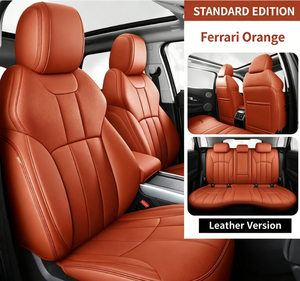 Coprisedili in Pelle Nappa di Lusso YMSD Specifici per Veicoli, Texture Originale del Sedile, Sagomatura Personalizzata, Morbidi, Traspiranti, Compatibili con Airbag - Product Image 1