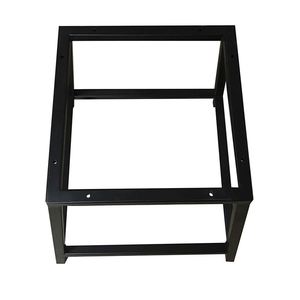Modern Metal Bar <b>Stools</b> Frame Black Stackable Indoor Outdoor Living Room <b>Dining</b> Chair - Product Image 4