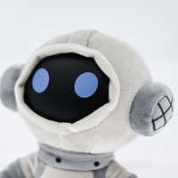 Hochwertiger Weicher Stoff und Volle Füllung Machen Dieses Roboter-Plüschtier Angenehm zu Berühren und Geeignet als Geschenk