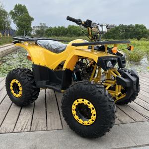 <span class=keywords><strong>Cuatrimoto</strong></span> Todoterreno Amarilla de <span class=keywords><strong>4</strong></span> Ruedas y 125cc, <span class=keywords><strong>4</strong></span> Tiempos, con Cabrestante y Barra de Luces LED, ATV EC - Product Image 4