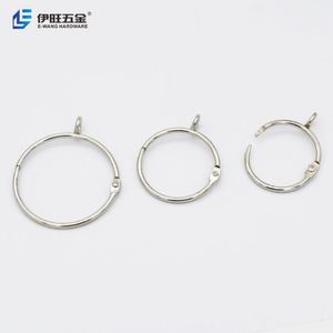 Yiwang ห่วงม่านอาบน้ำทรงใบหลวมสำหรับราวม่านอาบน้ำ - Product Image 2