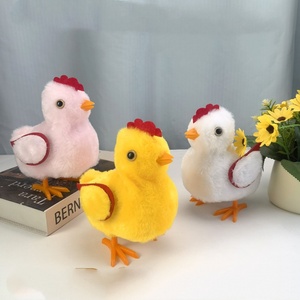 HY7 Nouveau Jouet en Peluche Électrique Poulet et Canard Chien Cochon <span class=keywords><strong>Panda</strong></span> Jouet en Peluche Poulet Simulant des Ailes qui Mouillent et qui Bougent - Product Image 2