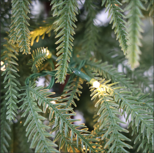 Árbol de <span class=keywords><strong>Navidad</strong></span> Artificial Preiluminado de 2.1 m, 100% Material PE, Árbol de Abeto <span class=keywords><strong>Estrecho</strong></span> con Luces LED Cálidas, Perfecto para Decoración Navideña en Interiores - Product Image 3