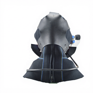 Casques de plongée anciens SEAM CDM16B en polycarbonate polymère, résistance aux chutes et à la pression, utilisation commerciale en plongée, CE 300m - Product Image 2