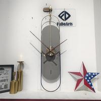 91X20CM haute qualité lumière luxe horloges murales mode moderne décor à la maison porche silencieux horloge murale