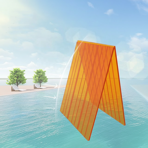 Lámina Plástica Multicapa Hueca, Lámina <span class=keywords><strong>Celular</strong></span>, Resistente a los Rayos UV, Anticorrosiva, Lámina <span class=keywords><strong>de</strong></span> PC para Protección Solar - Product Image 2