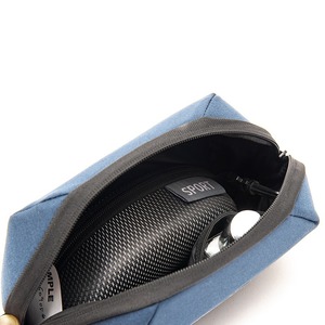Sac de toilette de voyage bleu grande capacité, sac de rangement multifonctionnel pour la salle de sport - Product Image 5
