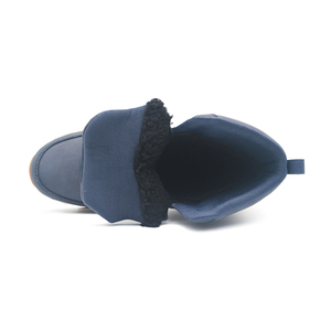 Greatshoes kustom boot Fashion pria, sepatu bot salju pria tahan air, sepatu bot salju pergelangan kaki pria bulu - Product Image 5