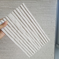 Dalles MCM ignifuges en pierre à motif tissé, à dissipation thermique, pour terminaux de métro, halls de gares et espaces de jardin (Johor Bahru, Ipoh)