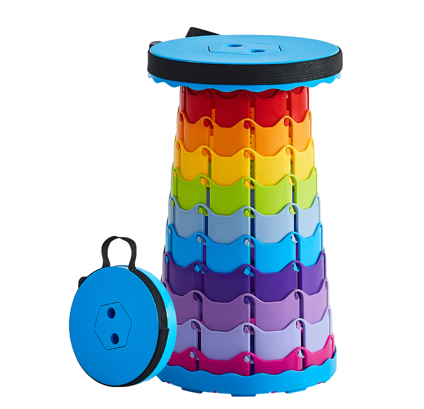 Складной складной стул нового дизайна для рыбалки, портативный складной телескопический стул