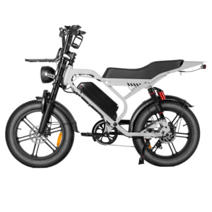 Bicicleta eléctrica urbana S20Pro de 20 pulgadas con doble suspensión, motor sin escobillas de 500W, 7 velocidades, pantalla LED LCD, batería de litio para exteriores - Product Image 3