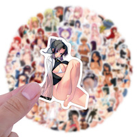 SW 110 Piezas de Pegatinas de Anime de Chicas Sexys, Pegatinas Decorativas para Teléfonos Móviles y Computadoras
