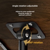 Support de lecture au sol en métal et MDF réglable en hauteur, support de livre relevable, grande étagère de bureau, support de dessin, support pour tablette PC