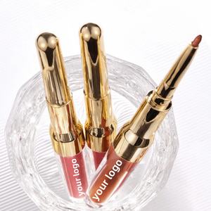 Etiqueta privada 2 en 1 <span class=keywords><strong>Essence</strong></span> <span class=keywords><strong>Lip</strong></span> <span class=keywords><strong>Liner</strong></span> y <span class=keywords><strong>Lip</strong></span> Gloss Custom Natural Long Duration y High Pigmented Mirror <span class=keywords><strong>Lip</strong></span> Glaze - Product Image 2