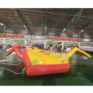 Jouets aquatiques commerciaux gonflables : Tube de ski nautique Manta Ray <span class=keywords><strong>volant</strong></span>, Tube de ski nautique Poisson <span class=keywords><strong>volant</strong></span> gonflable - Product Image 5