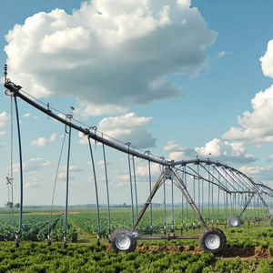 ระบบสูบน้ำแบบเคลื่อนย้ายได้ รุ่น 2026New Farm 77HA พร้อมระบบพ่นน้ำแบบ Central Pivot  ประกอบด้วยปั๊ม  มอเตอร์โลหะ  เกียร์บ็อกซ์  เครื่องยนต์  ควบคุมระยะไกล  ระยะส่งน้ำ 16.8 เมตร - Product Image 4