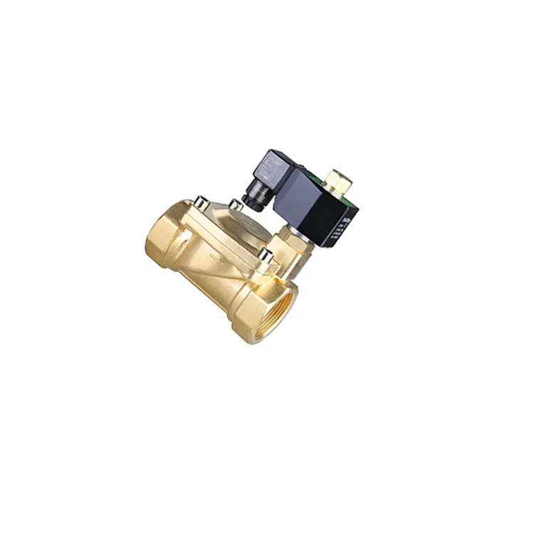 High Pressure Pilot Operated Stainless Steel 220v Ac Normally Closed Solenoid Valve