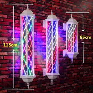 Lampe murale rotative à LED pour <span class=keywords><strong>salon</strong></span> de coiffure, boîte lumineuse vintage en verre pour barbier, commerce transfrontalier - Product Image 2