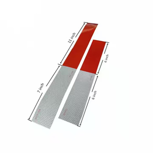 Ruban adhésif réfléchissant de signalisation routière à haute visibilité, luminescent, de sécurité, fabriqué en usine - Product Image 1