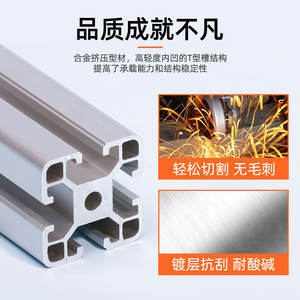 Profilé Industriel en Aluminium 4040 Personnalisé en Usine pour Système de Convoyeur de Ligne d'Assemblage pour Appartements et Utilisation Extérieure - Product Image 3