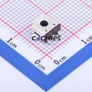 E6E8-2.7C5-12W15 Rotary Encoder SMD Switch 46003 Vertical Mount 500uA 5V - Product Image 1
