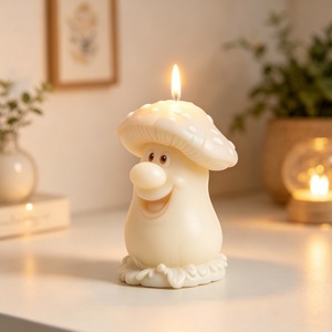 Mushroom <b>Candle</b> <b>Mold</b> Diy Cartoon Ornament <b>Mold</b> For <b>Candle</b> Making Kits - Product Image 1