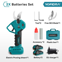 Sécateur électrique sans fil YOFIDRA 30 mm, ciseaux électriques pour la taille des arbres fruitiers, des arbustes et des branches, compatible avec batterie 18 V