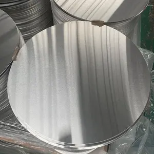 DC CC 3003 1050 plaque circulaire en aluminium feuille ronde pour coque légère de cuisinière