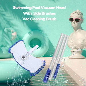 Tête de nettoyage de <span class=keywords><strong>piscine</strong></span> en aluminium MORRU blanche à haute efficacité pour <span class=keywords><strong>aspirateur</strong></span> de <span class=keywords><strong>piscine</strong></span>, vente en gros à prix abordable - Product Image 6
