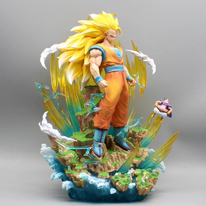 Nouvelles figurines de collection <span class=keywords><strong>Super</strong></span> <span class=keywords><strong>Saiyan</strong></span> 3 <span class=keywords><strong>Son</strong></span> <span class=keywords><strong>Goku</strong></span>, artisanat, jouets, statues, cadeaux, figurines d'action en PVC, anime pour enfants - Product Image 3