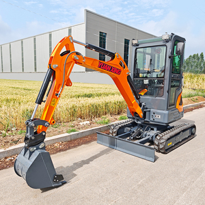 LIVRAISON GRATUITE Mini-excavatrice 3,5 tonnes avec moteur EPA 5, excavatrice sur chenilles agricole, 1-2 petites excavatrices certifiées CE, EMC et NEE, entièrement conformes - Product Image 2