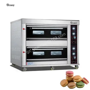 Commerical Baking Equipment Deck Oven 8 Trays Gas Bakery Oven Lebanese Bread Oven Gas Type