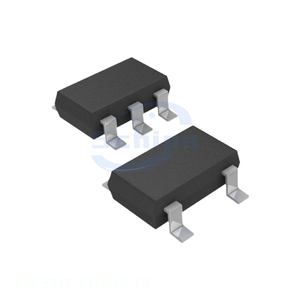 SOT 23 5 Thin, TSOT 23 5 BOM IC มีสินค้าในสต็อก ไอซีควบคุมแรงดันไฟฟ้าแบบเชิงเส้น 3V 150mA TSOT23 5 วงจรรวม ชิปไอซี MIC5317-3.0YD5-T5 Power Man - Product Image 1