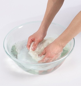 Bassin en <span class=keywords><strong>plastique</strong></span> épaissi Lavabo en <span class=keywords><strong>plastique</strong></span> transparent Récipient de lavage de cuisine Bassin à vaisselle Conteneurs de lavage de fruits grande taille - Product Image 5