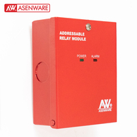 Module relais d'alarme incendie adressable pour ventilateur/contrôle de pompe à incendie/porte coupe-feu