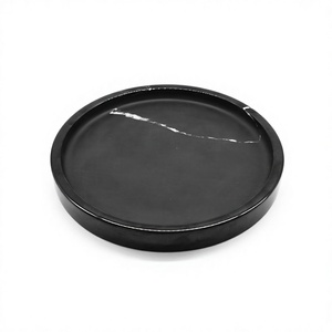 <strong>Antique</strong> Style Custom Engravable Marble Chocolate Dessert <strong>Trays</strong> Steel Wood <strong>Serving</strong> <strong>Tray</strong> Luxury Food <strong>Serving</strong> Events OEM Brand - Product Image 1