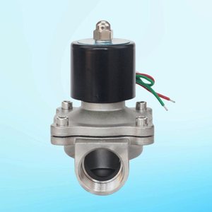 ROTK 2/2 moyen à action directe normalement fermé 3/8 "pouces Orifice 16mm en acier inoxydable 304 AC24V électrovanne - Product Image 4