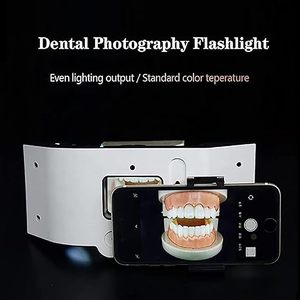 Luz de relleno para cámara de teléfono móvil con 20 luces LED para fotografía dental, brillo de 6000-6500K, luz de relleno dental - Product Image 5
