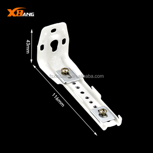 <span class=keywords><strong>Support</strong></span> de <span class=keywords><strong>rideau</strong></span> en métal à <span class=keywords><strong>double</strong></span> <span class=keywords><strong>support</strong></span> de <span class=keywords><strong>plafond</strong></span> en gros d'usine pour la décoration de fenêtres de rail de rail de <span class=keywords><strong>rideau</strong></span> - Product Image 4