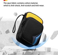 Étui de transport souple personnalisé à fermeture éclair pour outils, organiseur de multimètre numérique, sac de rangement antichoc double couche**