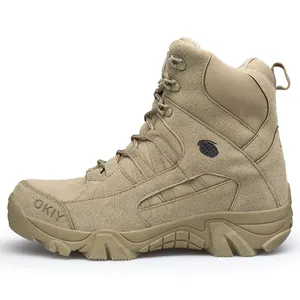 Hot Selling Herren Outdoor High-Top Wanderschuhe Sport und modische Gummis ohlen Stiefel