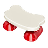 Repose-pieds de toilette compact en plastique, durable, antidérapant, anti-odeur, écologique, anti-blocage, gain de place, design en forme de C pour les petits espaces