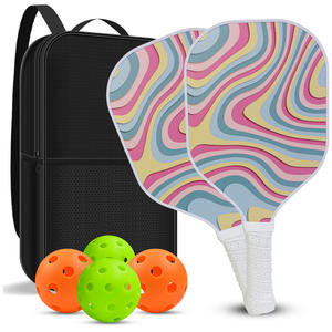 Raquette de pickleball en bois de peuplier personnalisable avec motif LOGO Nouvel équipement du fabricant - Product Image 1