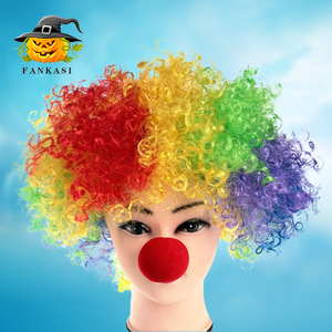Nez de clown rouge en éponge, accessoire de costume d'Halloween, décoration de scène en gros - Product Image 2