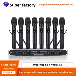 ไมโครโฟนไร้สาย UHF สำหรับการประชุม XTUGA <span class=keywords><strong>YT8</strong></span> พร้อมไมโครโฟนแบบคอห่านรูปหัวใจ ไมโครโฟนแบบมือถือ ไมโครโฟนแบบคาดเอว และไมโครโฟนแบบหนีบปกเสื้อ - Product Image 3